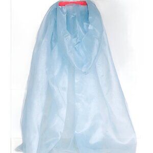 Great Pretenders Frozen Princess Blue Double-layer Mesh Cape Dress-Up New w/Tag